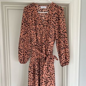 Petal & Pup wrap maxi dress